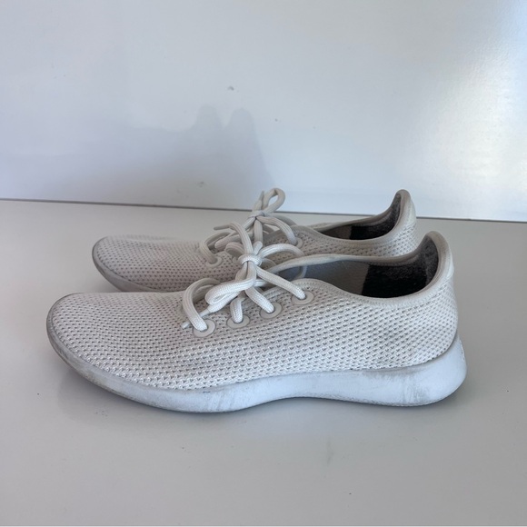 Allbirds Women's Tree Runners Mesh Sneakers in White - Picture 6 of 8